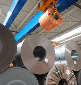 Rolls Of Sheet Steel