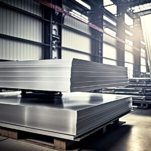 Finished Steel Products In Warehouse